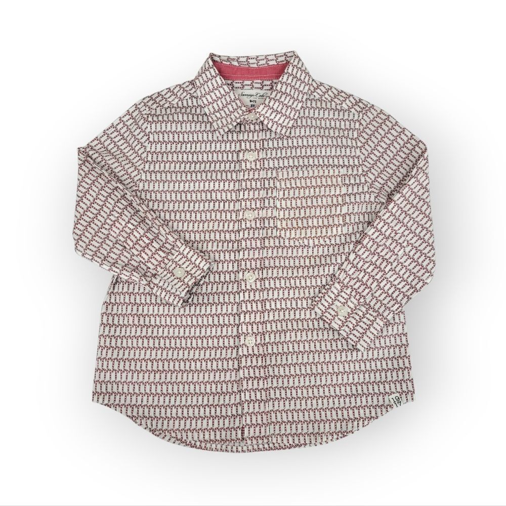 Sovereign Code Candy Cane Home Alone W1749 Holiday Christmas  Button Down Shirt